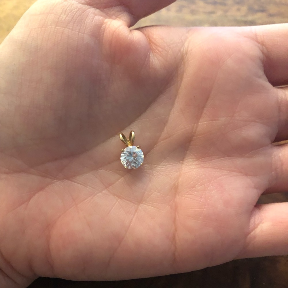 Solitaire Pendant - Picture 2 of 4